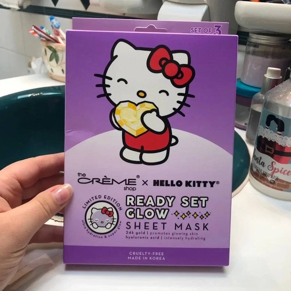 NIB HELLO KITTY SHEET MASKS